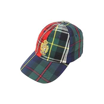 【美品】ラルフローレン チェック ベースボールキャップ チェック オックスフォード ボール キャップ（キャップ）｜POLO